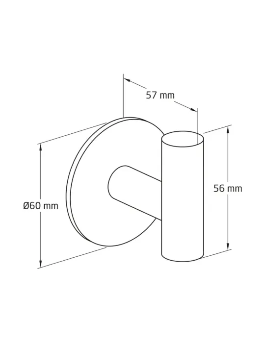 Colgador baño Mod. 6