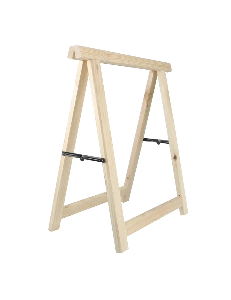 Caballete pino PLUS - 755 x 735 mm - Madera - Pino