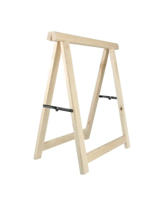 Caballete pino PLUS - 755 x 735 mm - Madera - Pino