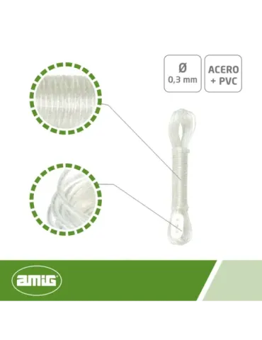 Cable de acero forrado PVC Mod. 30126 2