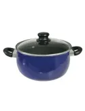 Cacerola - Ø28 cm - Acero - Azul