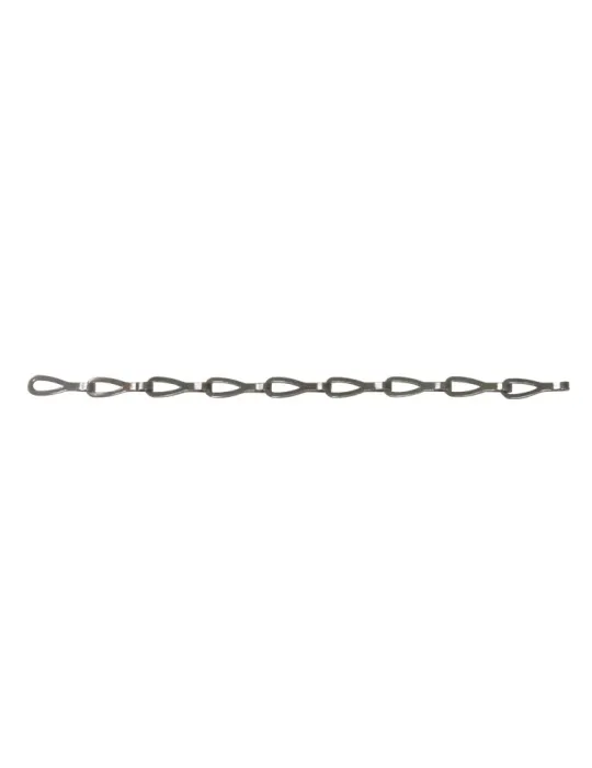 Cadena decoración Patent 30270 - Ø0,5 x 19 mm - Latón - Cromado
