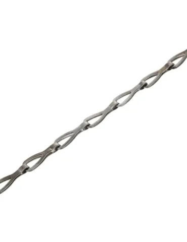 Cadena decoración Patent 30270 - Ø0,5 x 19 mm - Latón - Cromado 2