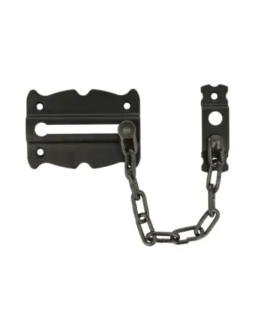 Cadena seguridad 3 - 84 mm - Acero - Negro