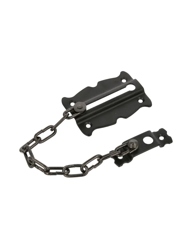 Cadena seguridad 3 - 84 mm - Acero - Negro