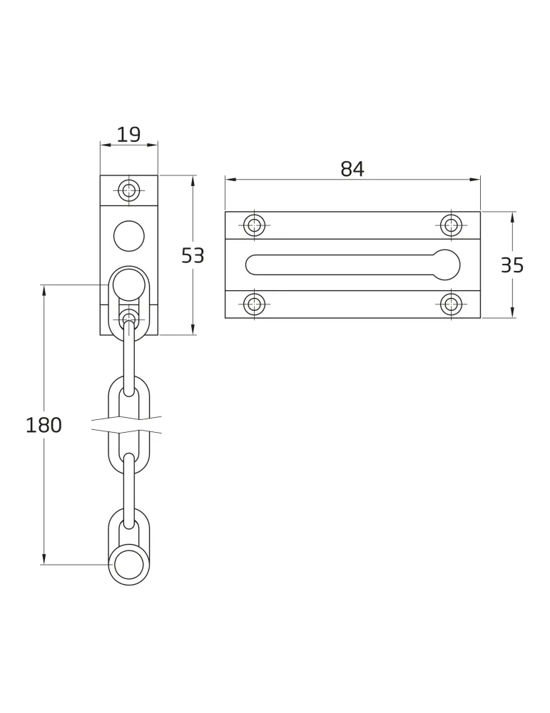 Cadena seguridad Mod. 1