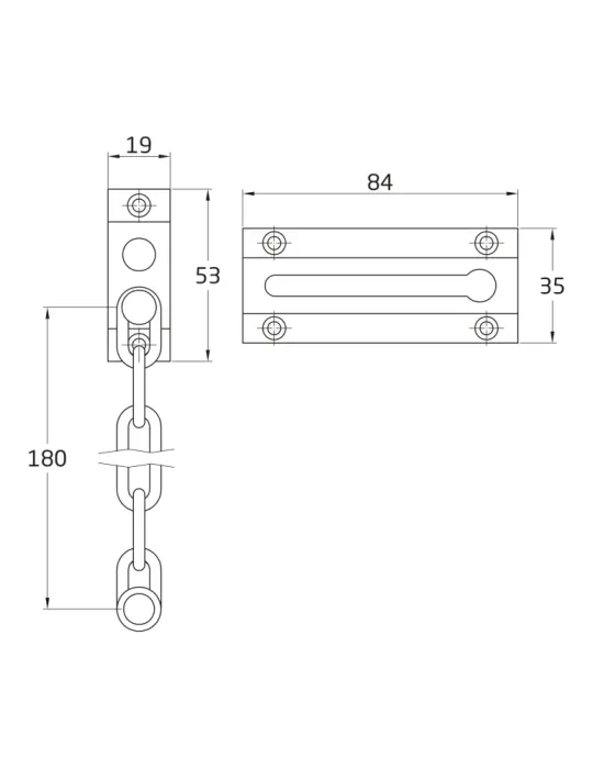 Cadena seguridad Mod. 1