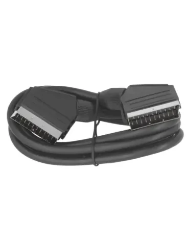 Euroconector 3114 - 1,5 m - Poliestireno - Negro