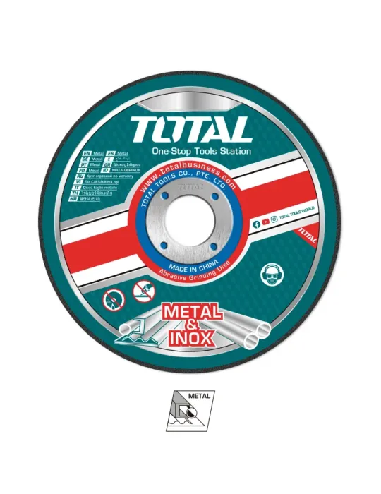 Caja de 10 discos corte TAC2211 - Ø115 mm