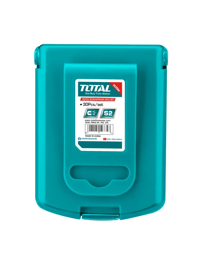 Caja de 30 puntas + adaptador TACSD10306 - 25 mm