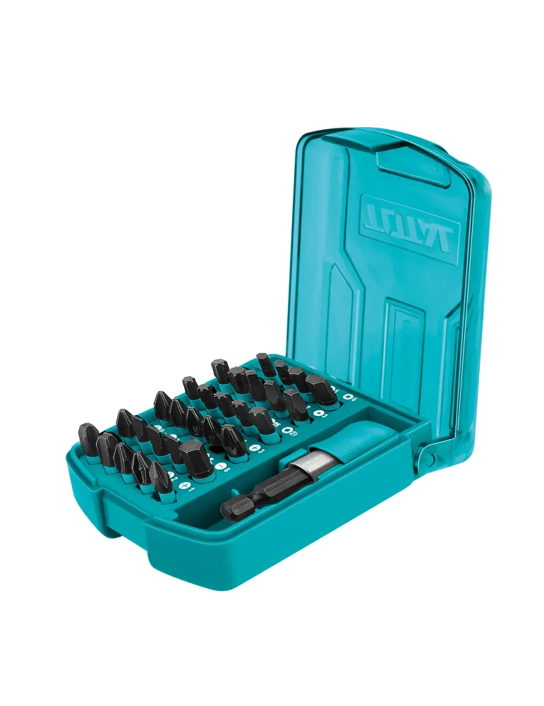 Caja de 30 puntas de impacto + adaptador TACSD18306 - 25 mm