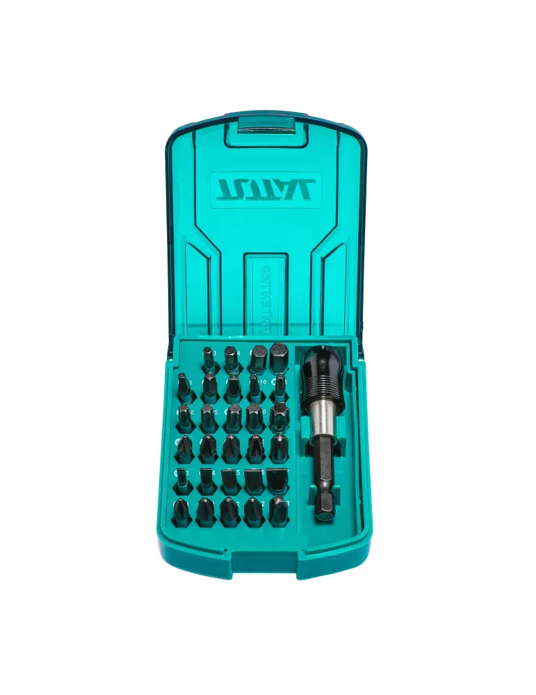 Caja de 30 puntas de impacto + adaptador TACSD18306 - 25 mm