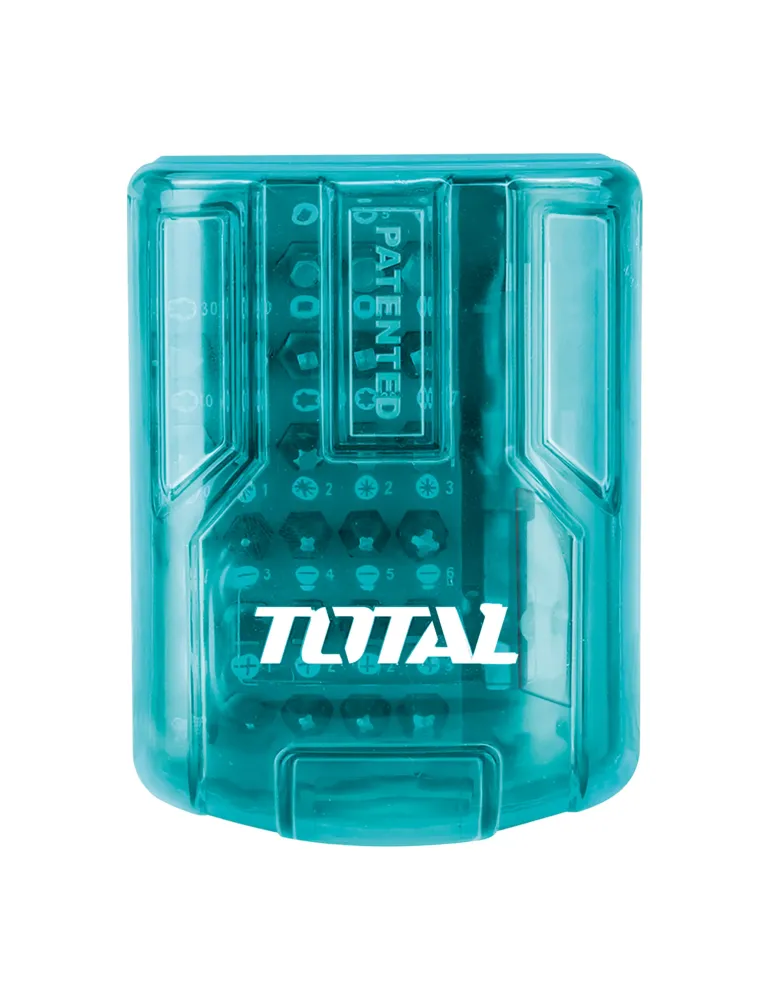 Caja de 30 puntas de impacto + adaptador TACSD18306 - 25 mm