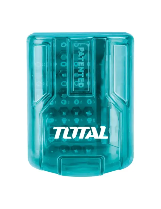Caja de 30 puntas de impacto + adaptador TACSD18306 - 25 mm