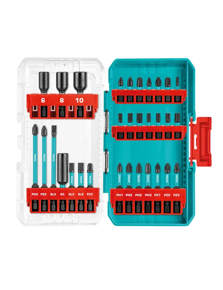 Caja de 31 puntas de impacto TACSDL11306