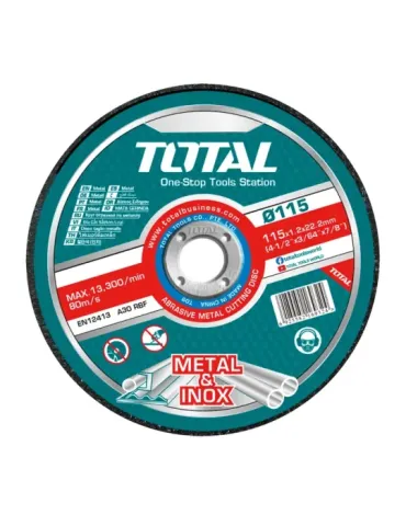 Caja de 50 discos corte TAC22111550 - Ø115 mm