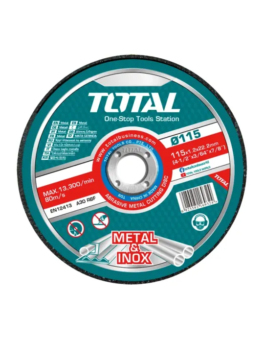 Caja de 50 discos corte TAC22111550 - Ø115 mm