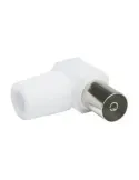 Conector TV 3113 - 9,5 mm - Poliestireno - Blanco