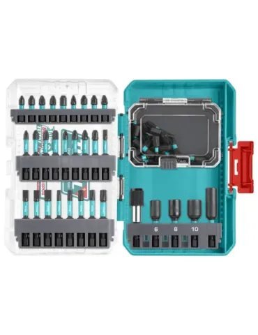 Caja de 51 puntas impacto + adaptadores TACSDL25106