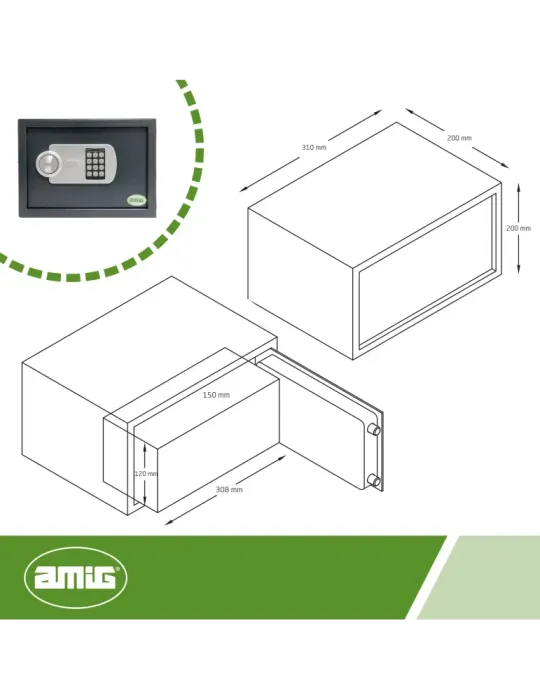 Caja fuerte Mod. TOPSECURE-S