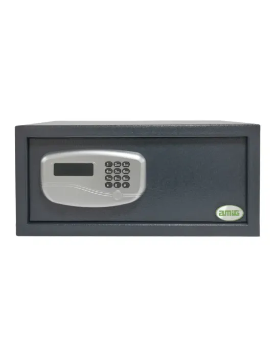 Caja fuerte TOPSECURE-H - 430 x 370 x 195 mm - Acero - Gris
