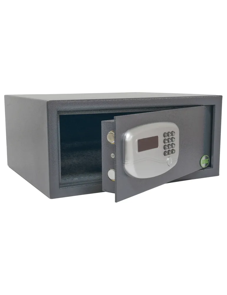 Caja fuerte TOPSECURE-H - 430 x 370 x 195 mm - Acero - Gris