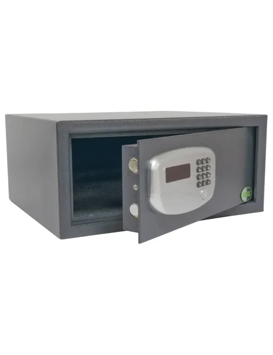 Caja fuerte TOPSECURE-H - 430 x 370 x 195 mm - Acero - Gris
