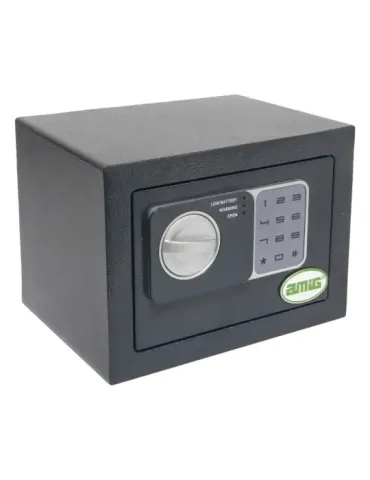 Caja fuerte TOPSECURE-M - 230 x 170 x 170 mm - Acero - Gris