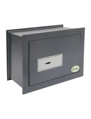 Caja fuerte TOPSECURE-W - 300 x 150 x 200 mm - Acero - Gris