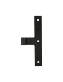 Gozne T simple 4500 - 240 x 35 x 4 mm - Acero - Negro