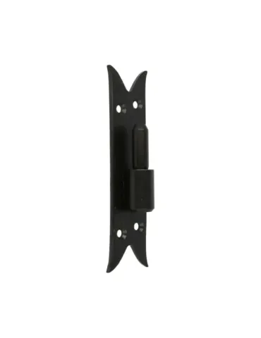 Pernio placa gótico 4800 - 170 x 50 x 4 mm - Acero - Negro