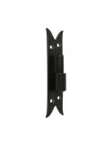 Pernio placa gótico 4800 - 170 x 50 x 4 mm - Acero - Negro