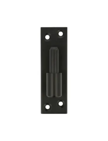 Pernio placa simple 4900 - 130 x 40 x 4 mm - Acero - Negro 2