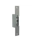 Cerradero eléctrico 10 - 150 x 25 x 3 mm - Acero inoxidable 18/8 - Mate