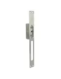 Cerradero eléctrico 21 - 250 x 25 x 3 mm - Acero inoxidable 18/8 - Mate