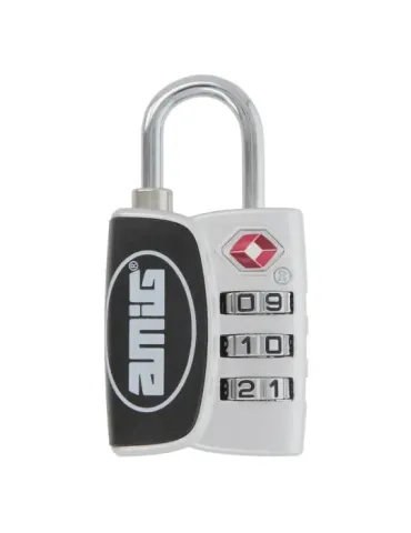 Candado combinación 81TSA - 32 mm - Zamak - Gris-negro