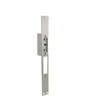 Cerradero eléctrico 31 - 250 x 25 x 3 mm - Acero inoxidable 18/8 - Mate