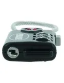 Candado combinación 82TSA - 30 mm - Zamak - Negro