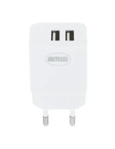 Cargador 2 puertos USB 3214 - Polipropileno - Blanco 2