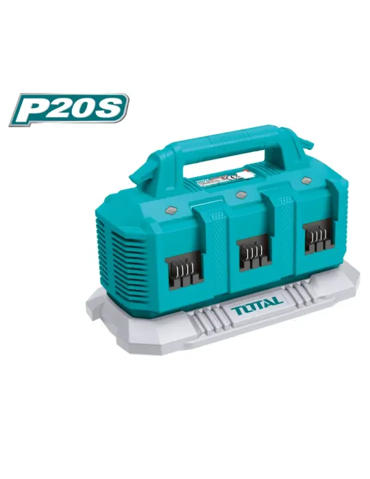 Cargador baterías 6 puertos TFCLI2064 - 20 V