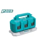 Cargador baterías 6 puertos TFCLI2064 - 20 V