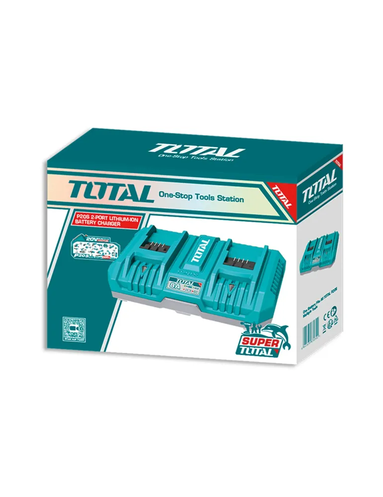 Cargador rápido doble TFCLI2082 - 20 V