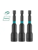 Casquillos magnéticos de impacto de 1/4'' TAC271231 - 65 mm