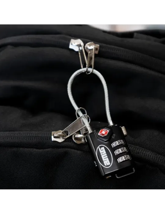 Candado combinación 82TSA - 30 mm - Zamak - Negro