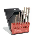 Estuche brocas pared 21506 - Ø3-10 x 1 - Punta en carburo de tungsteno - Profesional