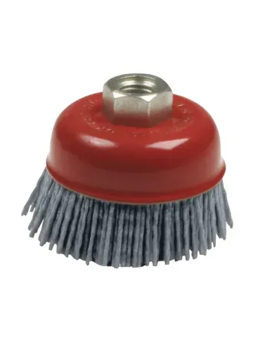 Cepillo vaso 35810 - 75 x 180 x 22 mm - Alambre - Gris