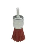 Cepillo brocha 37630 - Ø22 mm - Nylon abrasivo - Rojo