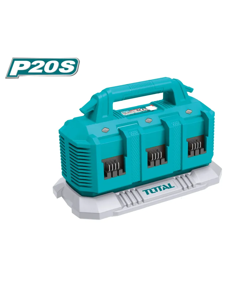 Cargador baterías 6 puertos TFCLI2064 - 20 V