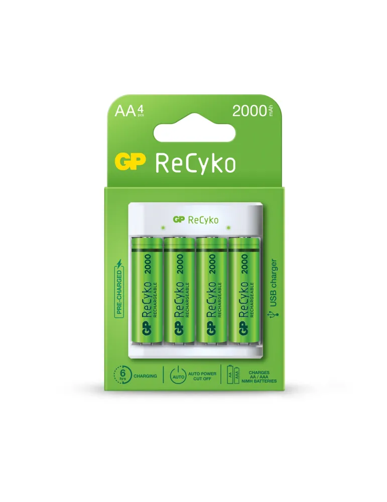 Cargador pilas EKOPOWER - AA/AAA