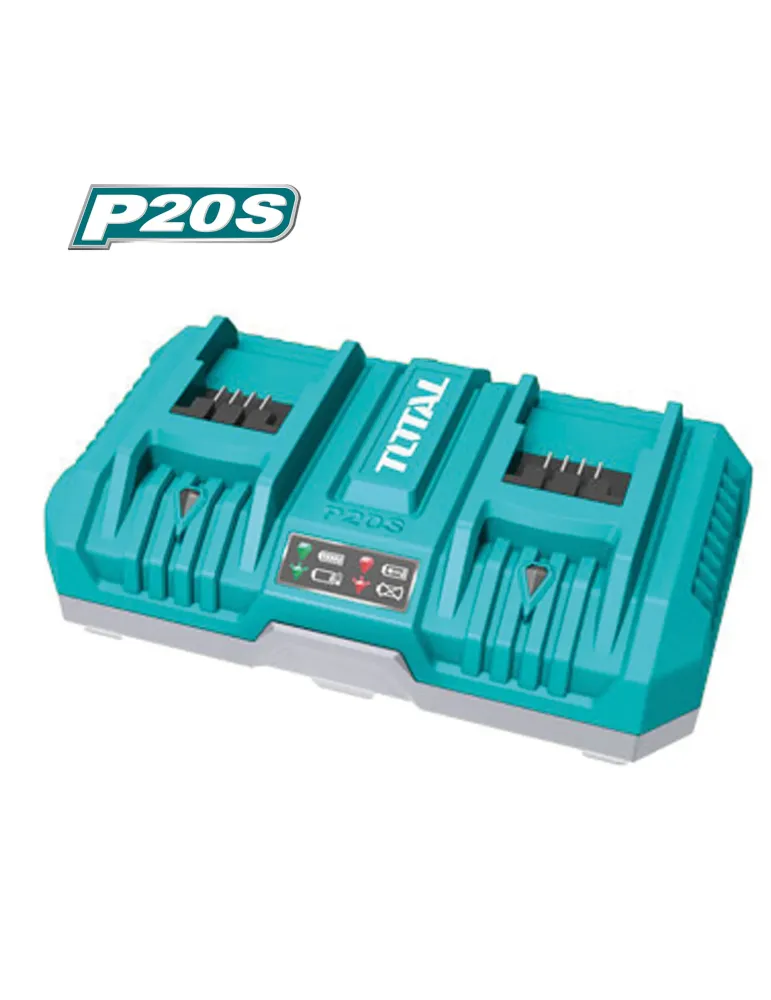 Cargador rápido doble TFCLI2082 - 20 V